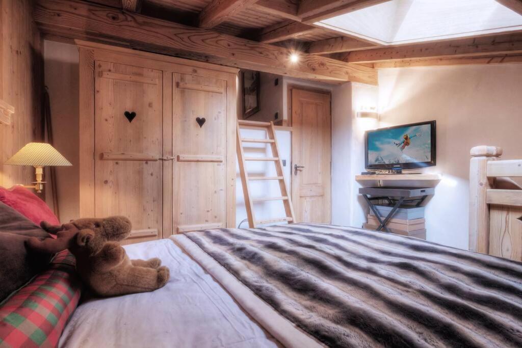 דירות Duplex Chaleureux Au Coeur De Megeve 2 P מראה חיצוני תמונה