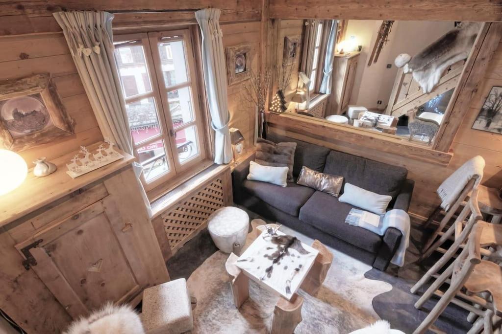 דירות Duplex Chaleureux Au Coeur De Megeve 2 P מראה חיצוני תמונה